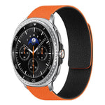 Lychee Texture Soft Magnetic Silicone Watch Band, For Samsung Galaxy Watch Ultra 47mm / Ultra 2025, For Samsung Galaxy Watch8 / 8 Classic