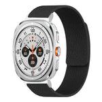 Lychee Texture Soft Magnetic Silicone Watch Band, For Samsung Galaxy Watch Ultra 47mm / Ultra 2025, For Samsung Galaxy Watch8 / 8 Classic