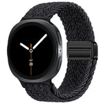 Dây đồng hồ nylon bện khóa nam châm vòng, dành cho Samsung Galaxy Watch8 / Watch8 Classic