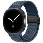 Dây đồng hồ nylon bện khóa nam châm vòng, dành cho Samsung Galaxy Watch8 / Watch8 Classic
