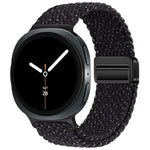 Dây đồng hồ nylon bện khóa nam châm vòng, dành cho Samsung Galaxy Watch8 / Watch8 Classic