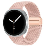 Dây đồng hồ nylon bện khóa nam châm vòng, dành cho Samsung Galaxy Watch8 / Watch8 Classic