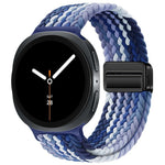 Dây đồng hồ nylon bện khóa nam châm vòng, dành cho Samsung Galaxy Watch8 / Watch8 Classic