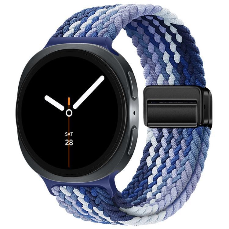 Dây đồng hồ nylon bện khóa nam châm vòng, dành cho Samsung Galaxy Watch8 / Watch8 Classic