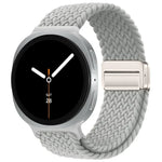 Dây đồng hồ nylon bện khóa nam châm vòng, dành cho Samsung Galaxy Watch8 / Watch8 Classic