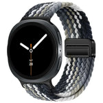 Dây đồng hồ nylon bện khóa nam châm vòng, dành cho Samsung Galaxy Watch8 / Watch8 Classic