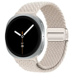 Dây đồng hồ nylon bện khóa nam châm vòng, dành cho Samsung Galaxy Watch8 / Watch8 Classic
