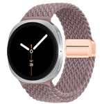 Dây đồng hồ nylon bện khóa nam châm vòng, dành cho Samsung Galaxy Watch8 / Watch8 Classic