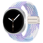 Dây đồng hồ nylon bện khóa nam châm vòng, dành cho Samsung Galaxy Watch8 / Watch8 Classic