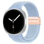 Dây đồng hồ nylon bện khóa nam châm vòng, dành cho Samsung Galaxy Watch8 / Watch8 Classic