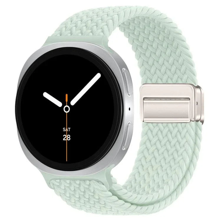 Dây đồng hồ nylon bện khóa nam châm vòng, dành cho Samsung Galaxy Watch8 / Watch8 Classic