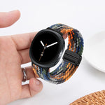 Dây đồng hồ nylon bện khóa nam châm vòng, dành cho Samsung Galaxy Watch8 / Watch8 Classic