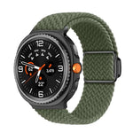Dây đồng hồ nylon bện khóa nam châm, dành cho Samsung Galaxy Watch8 / Watch8 Classic