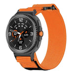 Dây đồng hồ nylon hai đoạn khóa móc và vòng, dành cho Samsung Galaxy Watch8 / Watch8 Classic
