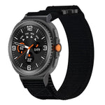 Dây đồng hồ nylon hai đoạn khóa móc và vòng, dành cho Samsung Galaxy Watch8 / Watch8 Classic
