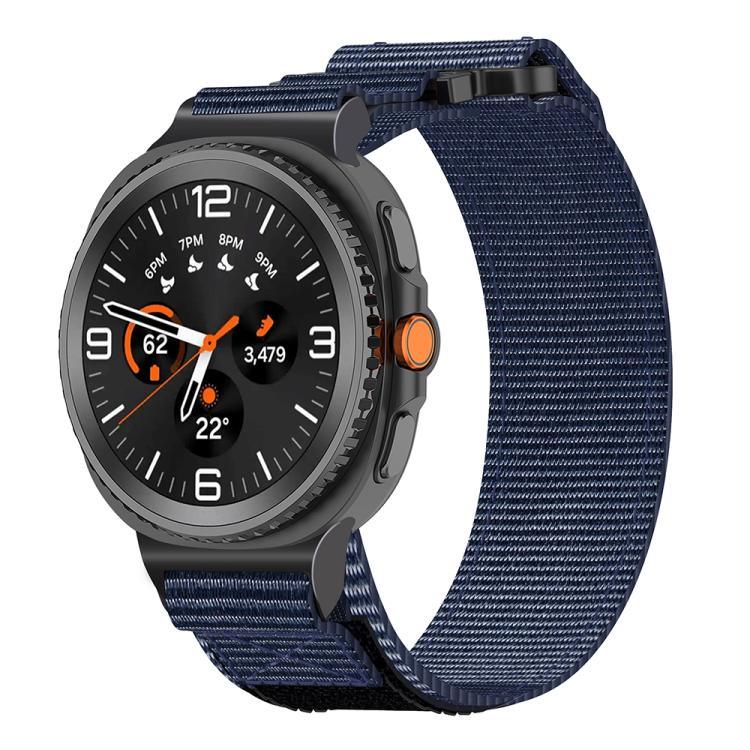 Dây đồng hồ nylon hai đoạn khóa móc và vòng, dành cho Samsung Galaxy Watch8 / Watch8 Classic