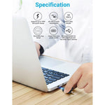 JUNSUNMAY Bộ chuyển đổi OTG 2 trong 1 USB 3.0 sang Micro USB và Type-C, 2 trong 1