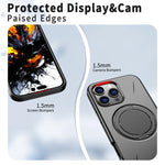 Ốp lưng điện thoại PC Kalebol nam châm MagSafe xoay, dành cho iPhone 14 Pro, iPhone 14 Pro Max, iPhone 13 Pro Max, iPhone 13 Pro, iPhone 13