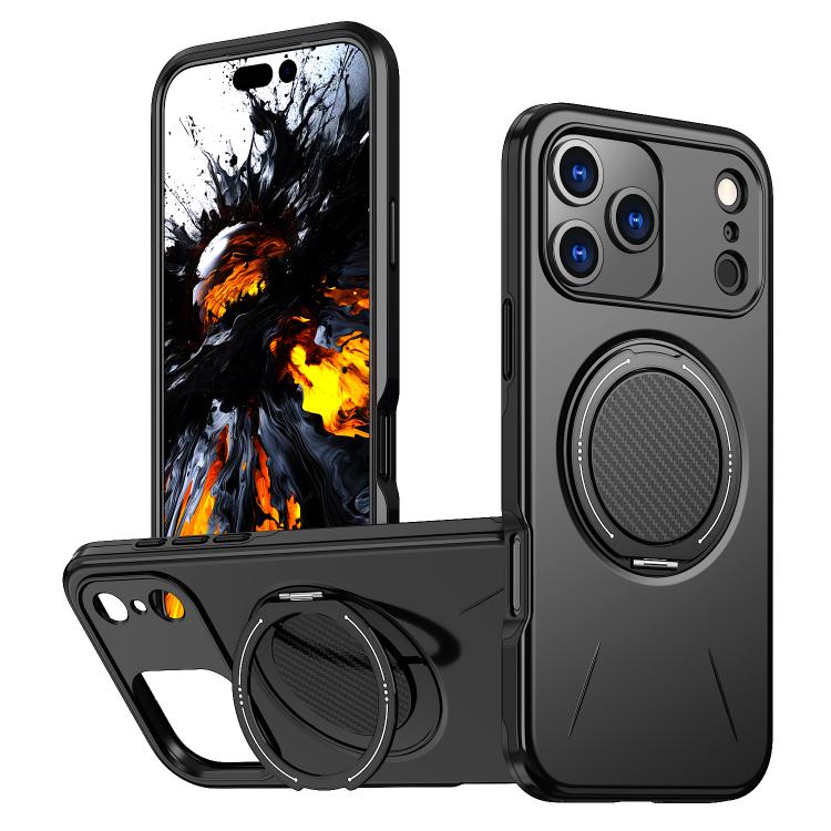 Kalebol Magnetic MagSafe Rotation Holder PC Phone Case, For iPhone 17 Pro Max, For iPhone 17 Pro, For iPhone 17, For iPhone Air, For iPhone 16 Pro Max, For iPhone 16 Pro