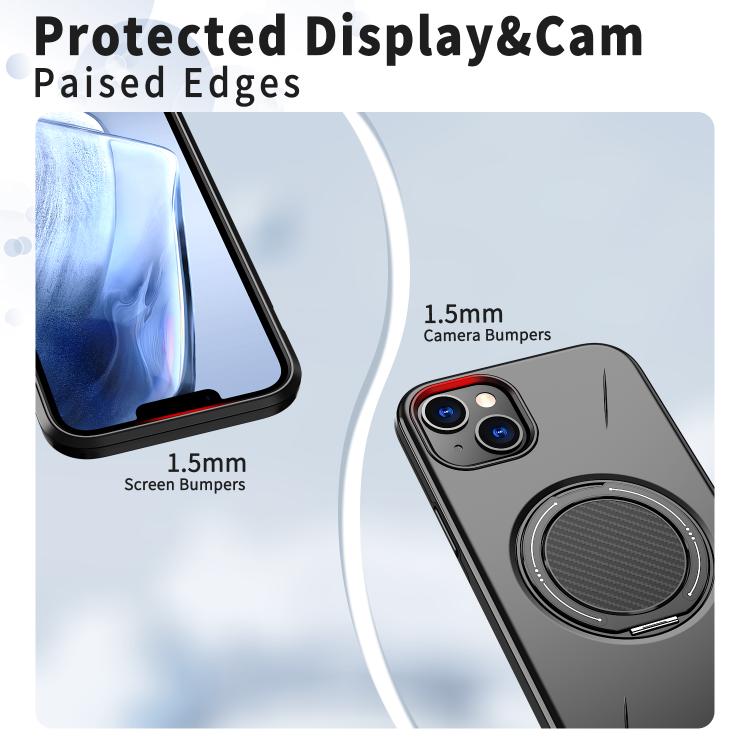Ốp lưng điện thoại PC Kalebol nam châm MagSafe xoay, dành cho iPhone 14 Pro, iPhone 14 Pro Max, iPhone 13 Pro Max, iPhone 13 Pro, iPhone 13