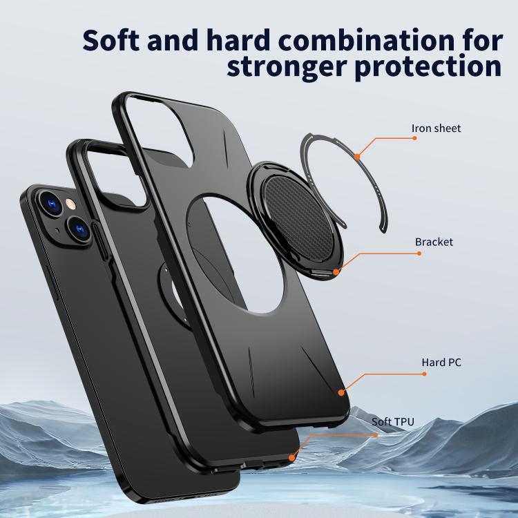 Ốp lưng điện thoại PC Kalebol nam châm MagSafe xoay, dành cho iPhone 14 Pro, iPhone 14 Pro Max, iPhone 13 Pro Max, iPhone 13 Pro, iPhone 13