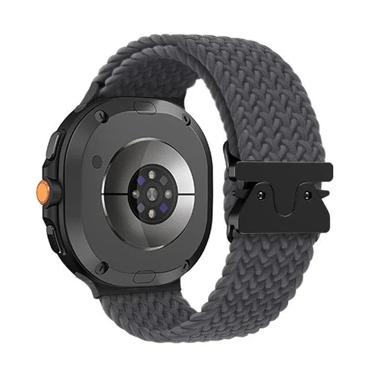 Dây đồng hồ nylon bện khóa dù, dành cho Samsung Galaxy Watch8 / Watch8 Classic