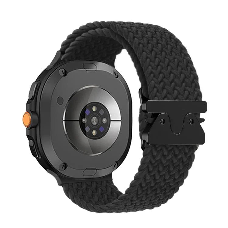 Dây đồng hồ nylon bện khóa dù, dành cho Samsung Galaxy Watch8 / Watch8 Classic