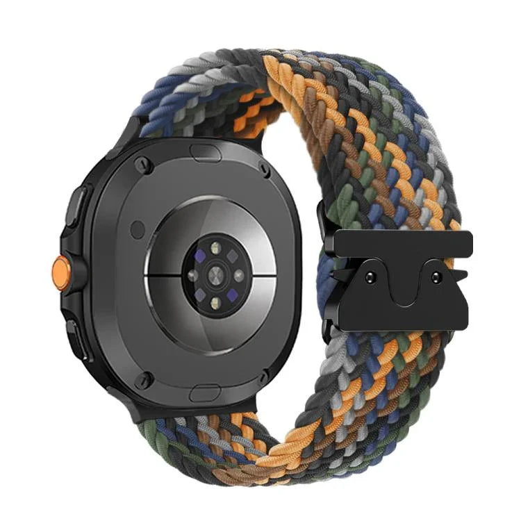 Dây đồng hồ nylon bện khóa dù, dành cho Samsung Galaxy Watch8 / Watch8 Classic