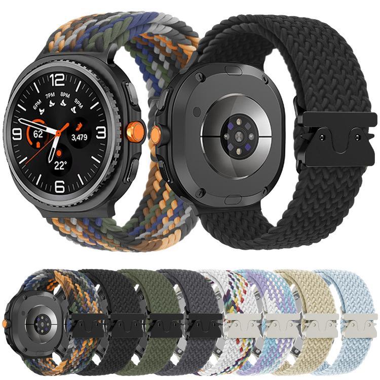 Dây đồng hồ nylon bện khóa dù, dành cho Samsung Galaxy Watch8 / Watch8 Classic