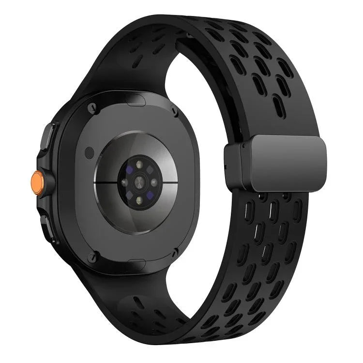 Dây đồng hồ silicone lưới từ tính, Dành cho Samsung Galaxy Watch8 / Watch8 Classic