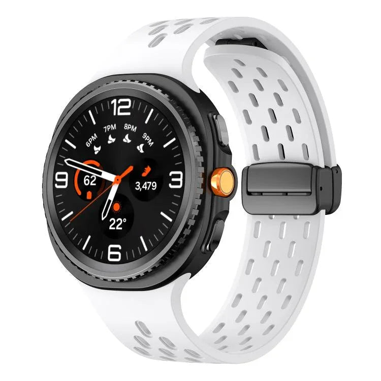 Dây đồng hồ silicone lưới từ tính, Dành cho Samsung Galaxy Watch8 / Watch8 Classic
