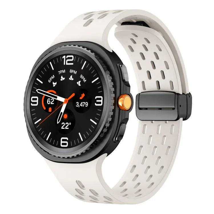 Dây đồng hồ silicone lưới từ tính, Dành cho Samsung Galaxy Watch8 / Watch8 Classic