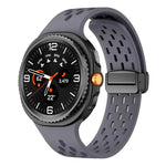 Dây đồng hồ silicone lưới từ tính, Dành cho Samsung Galaxy Watch8 / Watch8 Classic