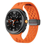 Dây đồng hồ silicone lưới từ tính, Dành cho Samsung Galaxy Watch8 / Watch8 Classic
