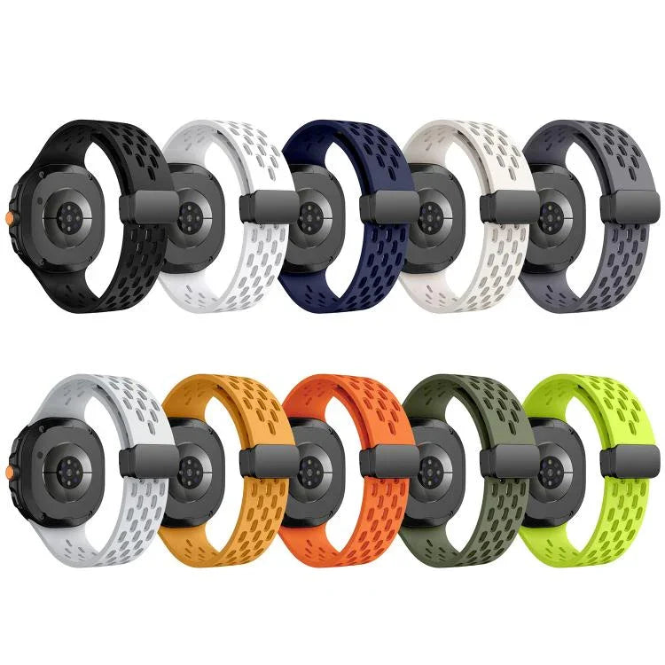 Dây đồng hồ silicone lưới từ tính, Dành cho Samsung Galaxy Watch8 / Watch8 Classic