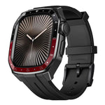 Dây Đeo Đồng Hồ Silicone Khung Kim Loại Tích Hợp Mô Hình Tỉ Lệ, Dành Cho Apple Watch Series 10 46mm