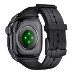 Dây Đeo Đồng Hồ Silicone Khung Kim Loại Tích Hợp Mô Hình Tỉ Lệ, Dành Cho Apple Watch Series 10 46mm