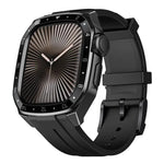 Dây Đeo Đồng Hồ Silicone Khung Kim Loại Tích Hợp Mô Hình Tỉ Lệ, Dành Cho Apple Watch Series 10 46mm