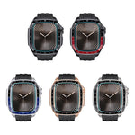 Dây Đeo Đồng Hồ Silicone Khung Kim Loại Tích Hợp Mô Hình Tỉ Lệ, Dành Cho Apple Watch Series 10 46mm