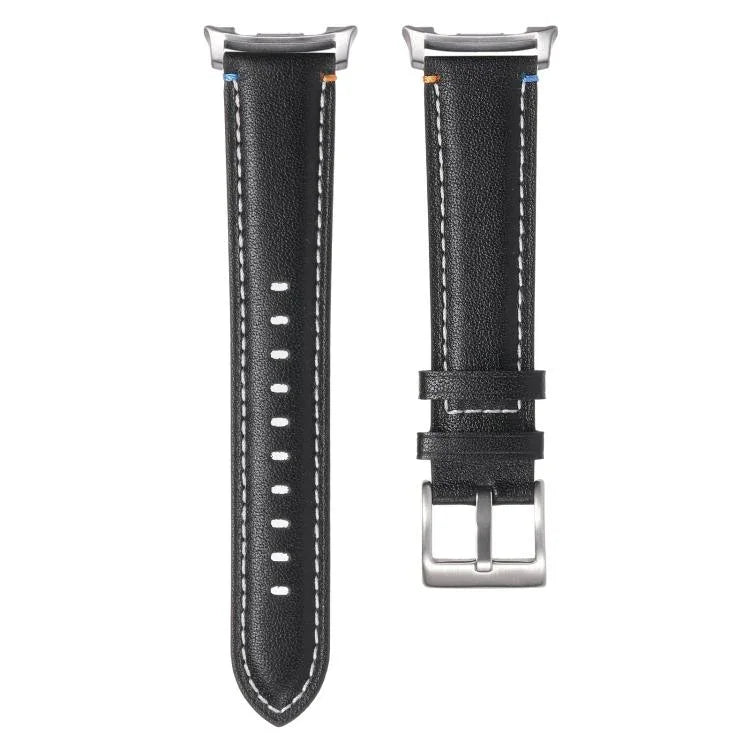 Dây đồng hồ da thật may chỉ, Dành cho Samsung Galaxy Watch8 / Watch8 Classic