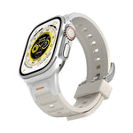 Dây Đeo Đồng Hồ Silicone Màu Sắc Khớp Kim Loại Pioneer, Dành Cho Apple Watch 46mm / 49mm / 45mm / 44mm, Dành Cho Apple Watch 42mm / 41mm / 40mm / 38mm