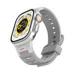 Dây Đeo Đồng Hồ Silicone Màu Sắc Khớp Kim Loại Pioneer, Dành Cho Apple Watch 46mm / 49mm / 45mm / 44mm, Dành Cho Apple Watch 42mm / 41mm / 40mm / 38mm