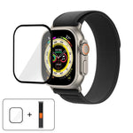 Dây Đeo Đồng Hồ Nylon Wild Path Loop Với Màng Cong 3D, Dành Cho Apple Watch 6 / 5 / 4 / SE 40mm, Dành Cho Apple Watch Ultra / 2 49mm, Dành Cho Apple Watch Series 9 / 8 / 7 45mm