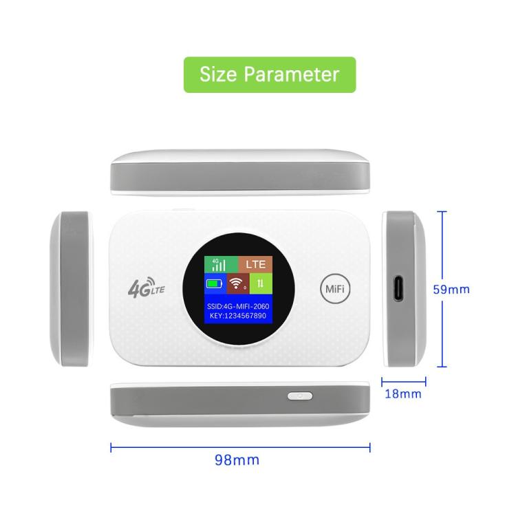 Bộ phát WiFi di động có pin tháo rời phiên bản Á-Âu MF968-E, MF968-E