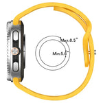 Dây đồng hồ silicone khóa thép ngược họa tiết bóng đá, Dành cho Samsung Galaxy Watch8 / Watch8 Classic