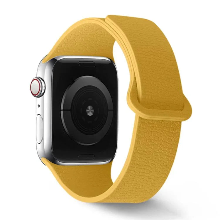 Dây Đeo Đồng Hồ Silicone Vòng Từ Tính Họa Tiết Vải Vải, Dành Cho Apple Watch 46mm / 49mm / 45mm / 44mm, Dành Cho Apple Watch 42mm / 41mm / 40mm / 38mm