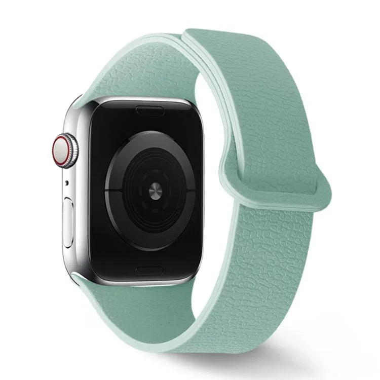 Dây Đeo Đồng Hồ Silicone Vòng Từ Tính Họa Tiết Vải Vải, Dành Cho Apple Watch 46mm / 49mm / 45mm / 44mm, Dành Cho Apple Watch 42mm / 41mm / 40mm / 38mm