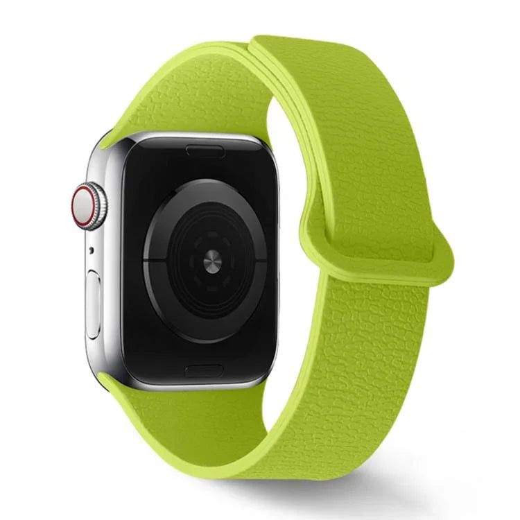 Dây Đeo Đồng Hồ Silicone Vòng Từ Tính Họa Tiết Vải Vải, Dành Cho Apple Watch 46mm / 49mm / 45mm / 44mm, Dành Cho Apple Watch 42mm / 41mm / 40mm / 38mm
