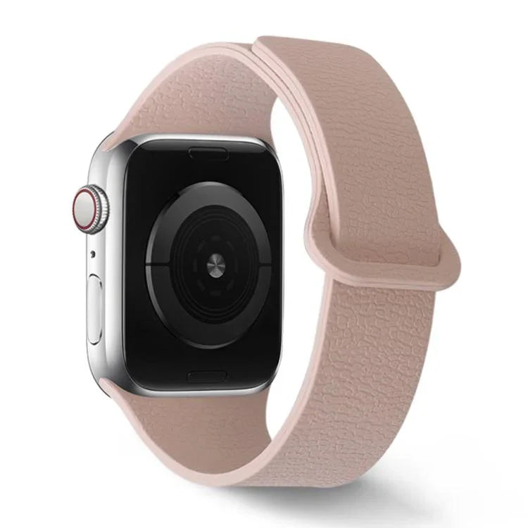 Dây Đeo Đồng Hồ Silicone Vòng Từ Tính Họa Tiết Vải Vải, Dành Cho Apple Watch 46mm / 49mm / 45mm / 44mm, Dành Cho Apple Watch 42mm / 41mm / 40mm / 38mm