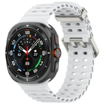 Dây Đeo Đồng Hồ Silicone Khóa Đôi Marine, Dành Cho Samsung Galaxy Watch 47mm / Ultra 2025